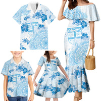 Happy Fiji Girmit Day Family Matching Mermaid Dress and Hawaiian Shirt Fijian Tapa With Mandala Pattern LT05 - Polynesian Pride