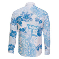 Happy Fiji Girmit Day Family Matching Puletasi and Hawaiian Shirt Fijian Tapa With Mandala Pattern LT05 - Polynesian Pride