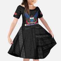 Samoa 64th Independence Anniversary Family Matching Mermaid Dress and Hawaiian Shirt