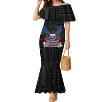 Samoa 64th Independence Anniversary Family Matching Mermaid Dress and Hawaiian Shirt
