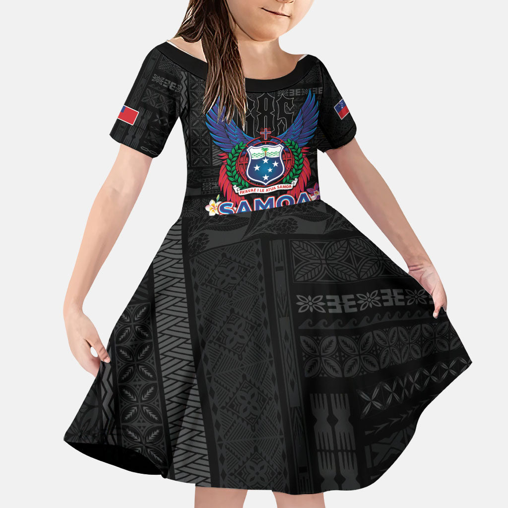 Samoa 64th Independence Anniversary Family Matching Summer Maxi Dress and Hawaiian Shirt