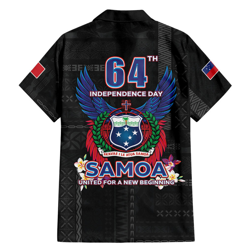 Samoa 64th Independence Anniversary Family Matching Tank Maxi Dress and Hawaiian Shirt