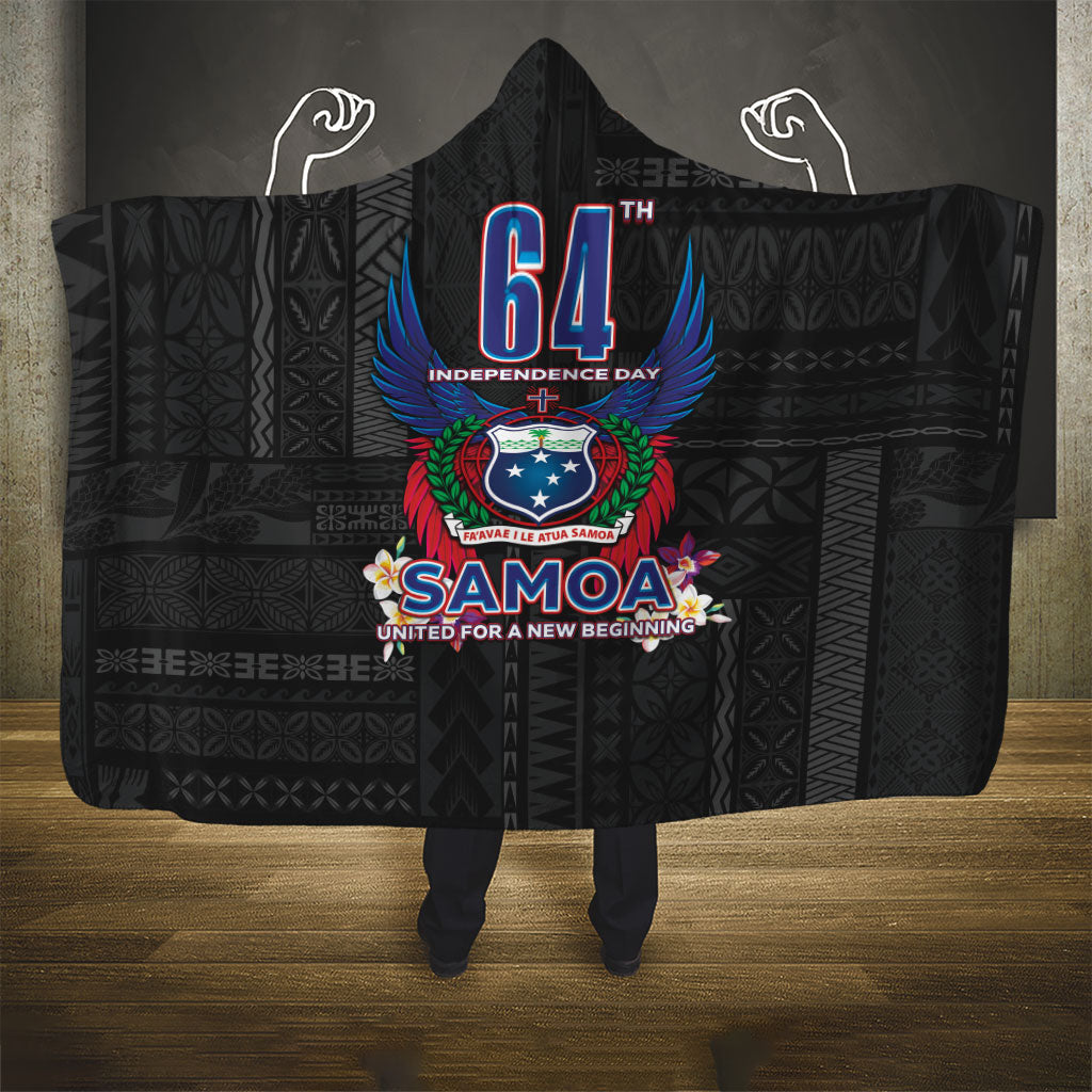 Samoa 64th Independence Anniversary Hooded Blanket