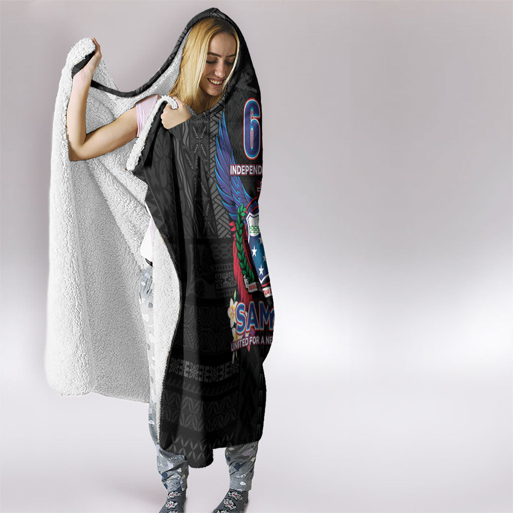Samoa 64th Independence Anniversary Hooded Blanket