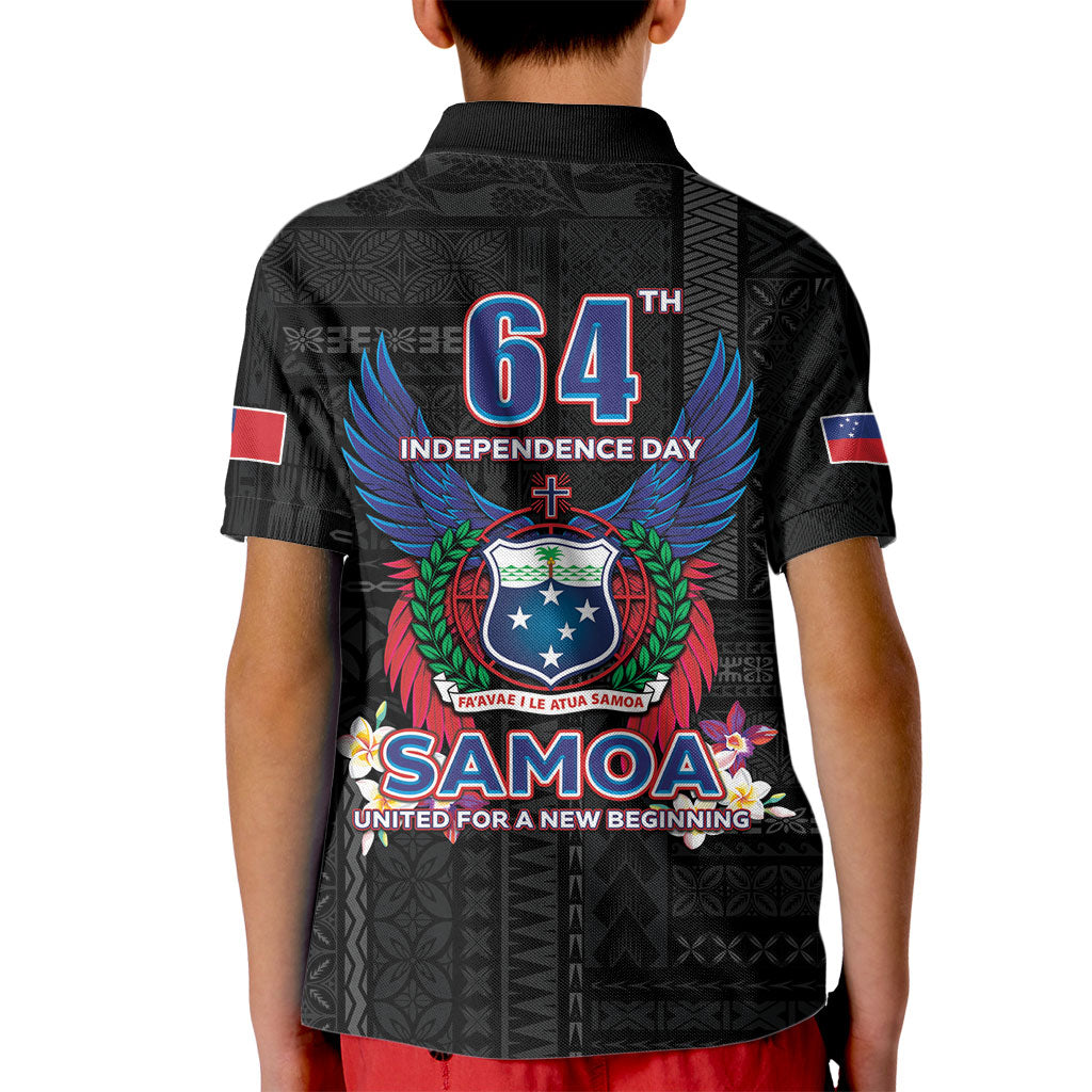 Samoa 64th Independence Anniversary Kid Polo Shirt