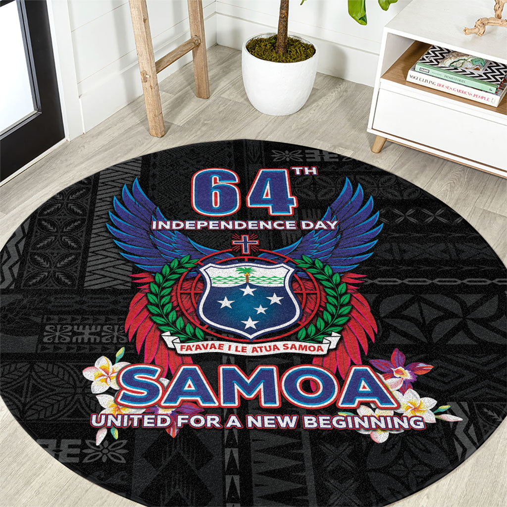 Samoa 64th Independence Anniversary Round Carpet
