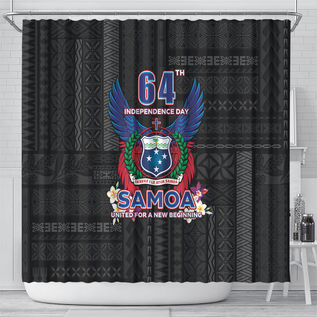 Samoa 64th Independence Anniversary Shower Curtain