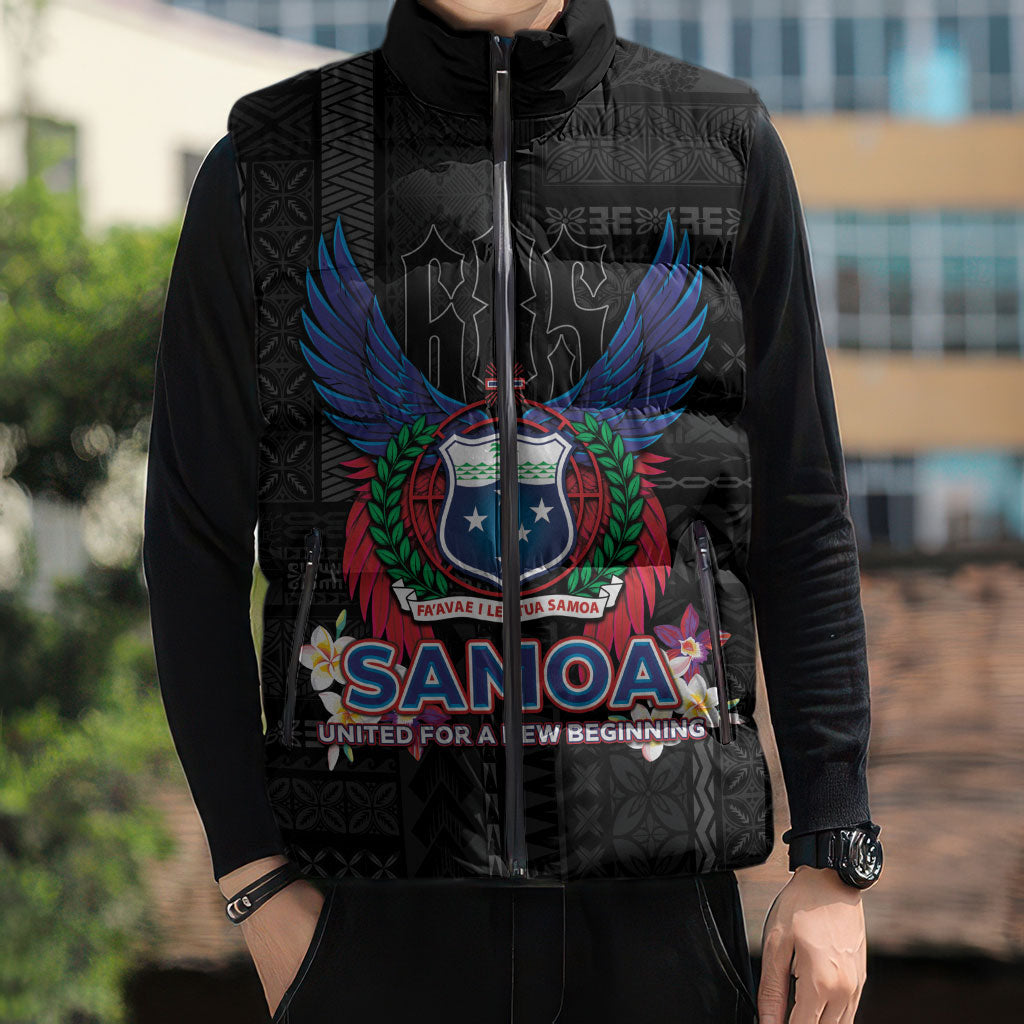 Samoa 64th Independence Anniversary Sleeveless Puffer Jacket