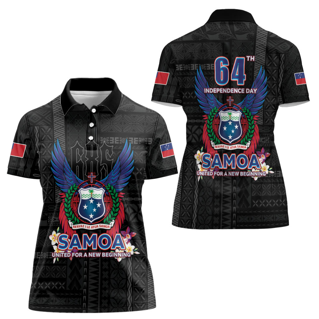 Samoa 64th Independence Anniversary Women Polo Shirt