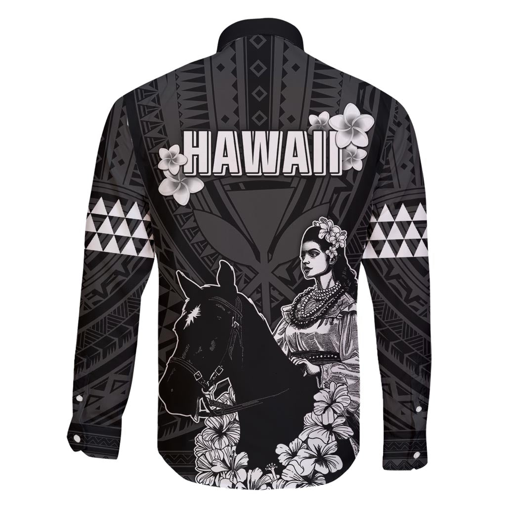 Hawaii King Kamehameha Day Parade Family Matching Off Shoulder Short Dress and Hawaiian Shirt With Pa'u Riders Plumeria Kakau Tribal Pattern LT05 - Polynesian Pride