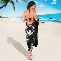 Hawaii King Kamehameha Day Parade Sarong With Pa'u Riders Plumeria Kakau Tribal Pattern