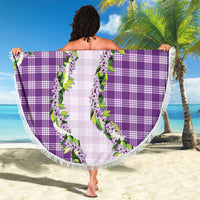 Violet Hawaii Palaka Beach Blanket Maile Pikake Honohono Orchid Lei