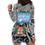 Personalised Happy 50th Fiji Day Hoodie Dress Forever Fiji With Tapa Tribal Pattern