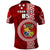 Custom Tonga Rugby Polo Shirt World Cup 2023 Coat Of Arms Ngatu Pattern LT05 - Polynesian Pride