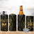 Haiti 1804 4 in 1 Can Cooler Tumbler Polynesian Gold Neg Maron