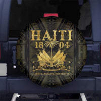 Haiti 1804 Spare Tire Cover Polynesian Gold Neg Maron