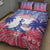 Haiti Independence Day Quilt Bed Set Neg Maron Polynesian Style