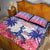 Haiti Independence Day Quilt Bed Set Neg Maron Polynesian Style