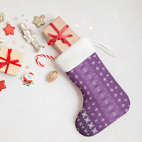 Purple Samoa Malu Tattoo Inspired Christmas Stocking - Polynesian Pride