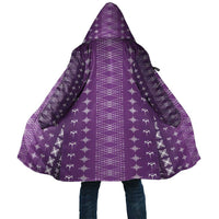 Purple Samoa Malu Tattoo Inspired Cloak - Polynesian Pride