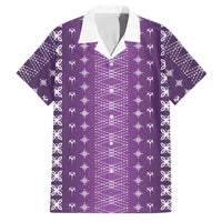 Purple Samoa Malu Tattoo Inspired Family Matching Mermaid Dress and Hawaiian Shirt - Polynesian Pride