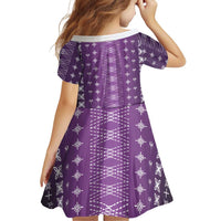 Purple Samoa Malu Tattoo Inspired Family Matching Puletasi and Hawaiian Shirt - Polynesian Pride