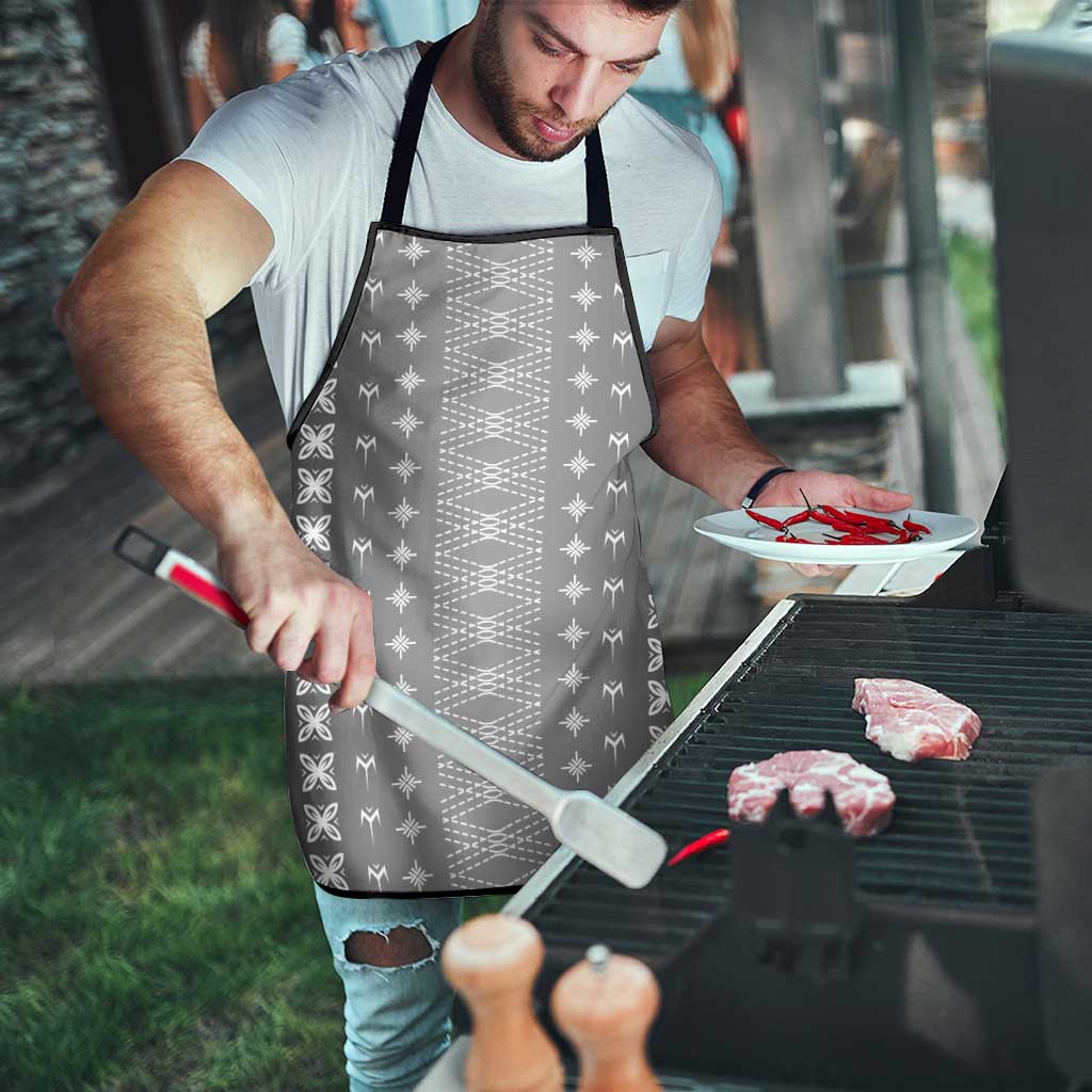 Black Samoa Malu Tattoo Inspired Apron - Polynesian Pride