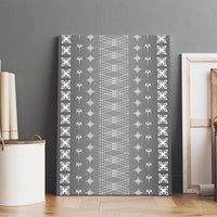 Black Samoa Malu Tattoo Inspired Canvas Wall Art - Polynesian Pride