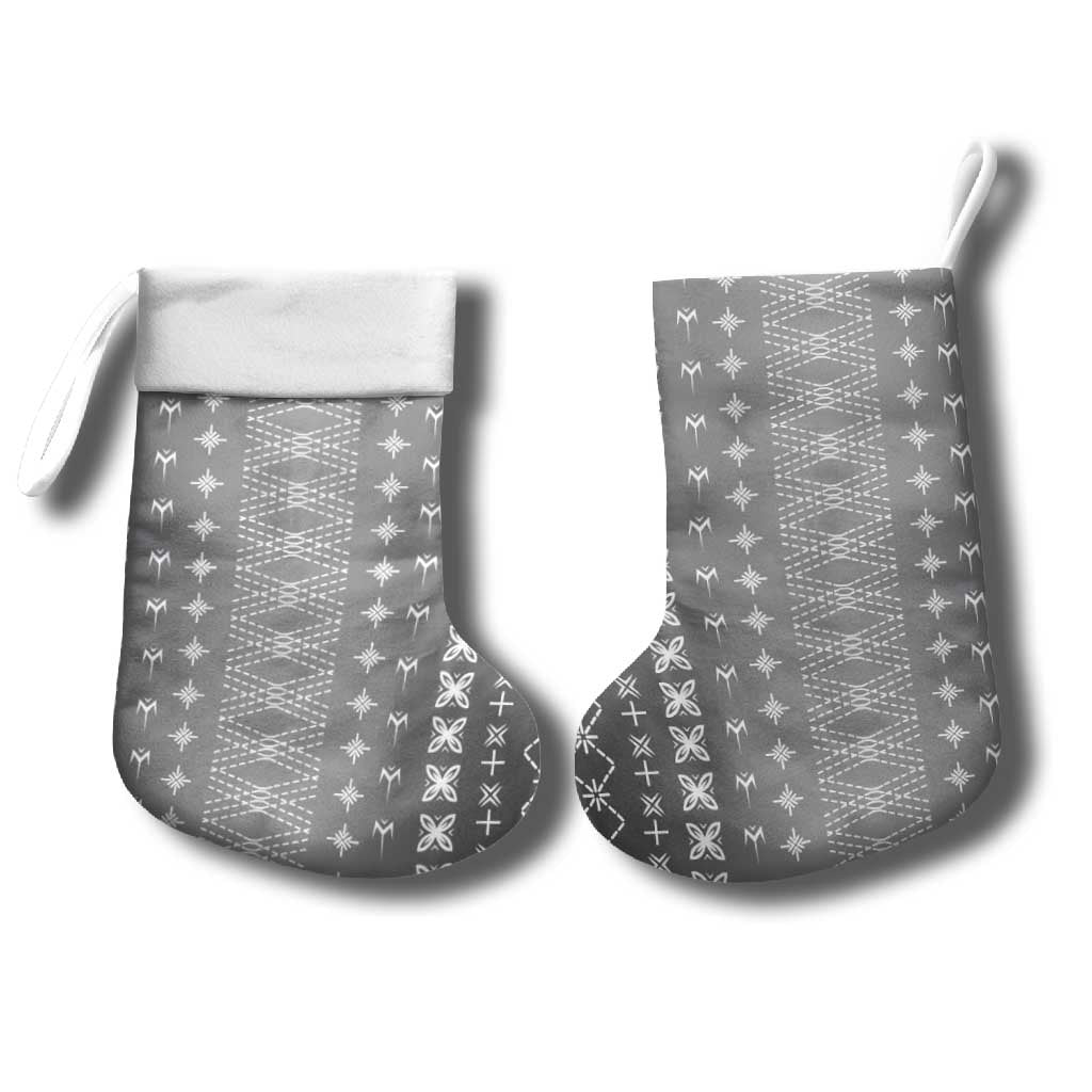 Black Samoa Malu Tattoo Inspired Christmas Stocking - Polynesian Pride