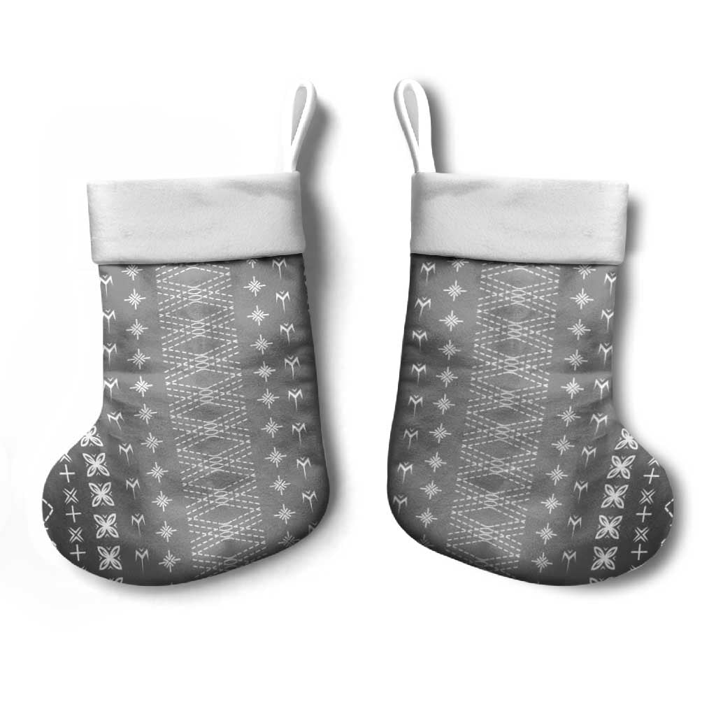 Black Samoa Malu Tattoo Inspired Christmas Stocking - Polynesian Pride