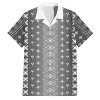 Black Samoa Malu Tattoo Inspired Family Matching Off Shoulder Maxi Dress and Hawaiian Shirt - Polynesian Pride
