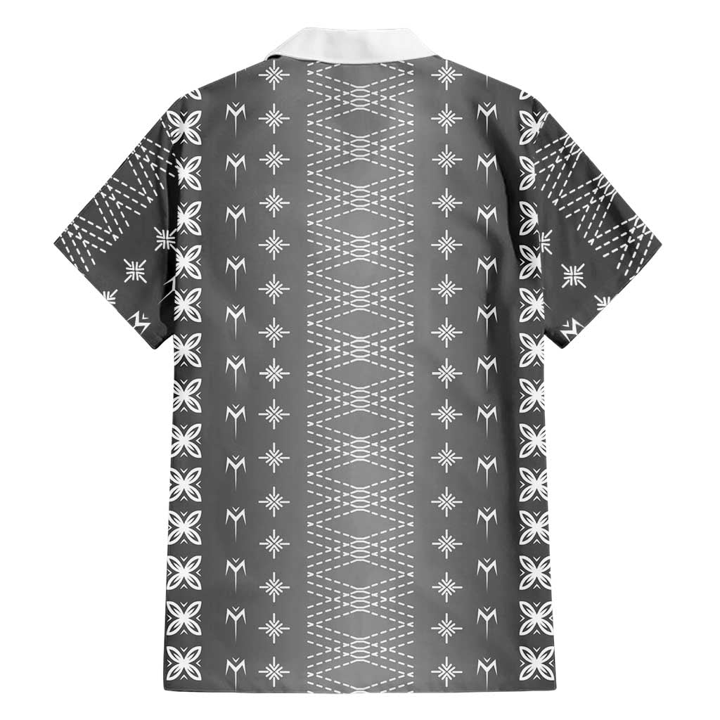 Black Samoa Malu Tattoo Inspired Family Matching Off Shoulder Maxi Dress and Hawaiian Shirt - Polynesian Pride