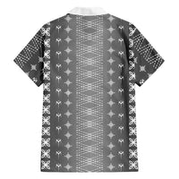 Black Samoa Malu Tattoo Inspired Family Matching Puletasi and Hawaiian Shirt - Polynesian Pride