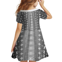 Black Samoa Malu Tattoo Inspired Family Matching Summer Maxi Dress and Hawaiian Shirt - Polynesian Pride