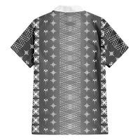 Black Samoa Malu Tattoo Inspired Hawaiian Shirt - Polynesian Pride