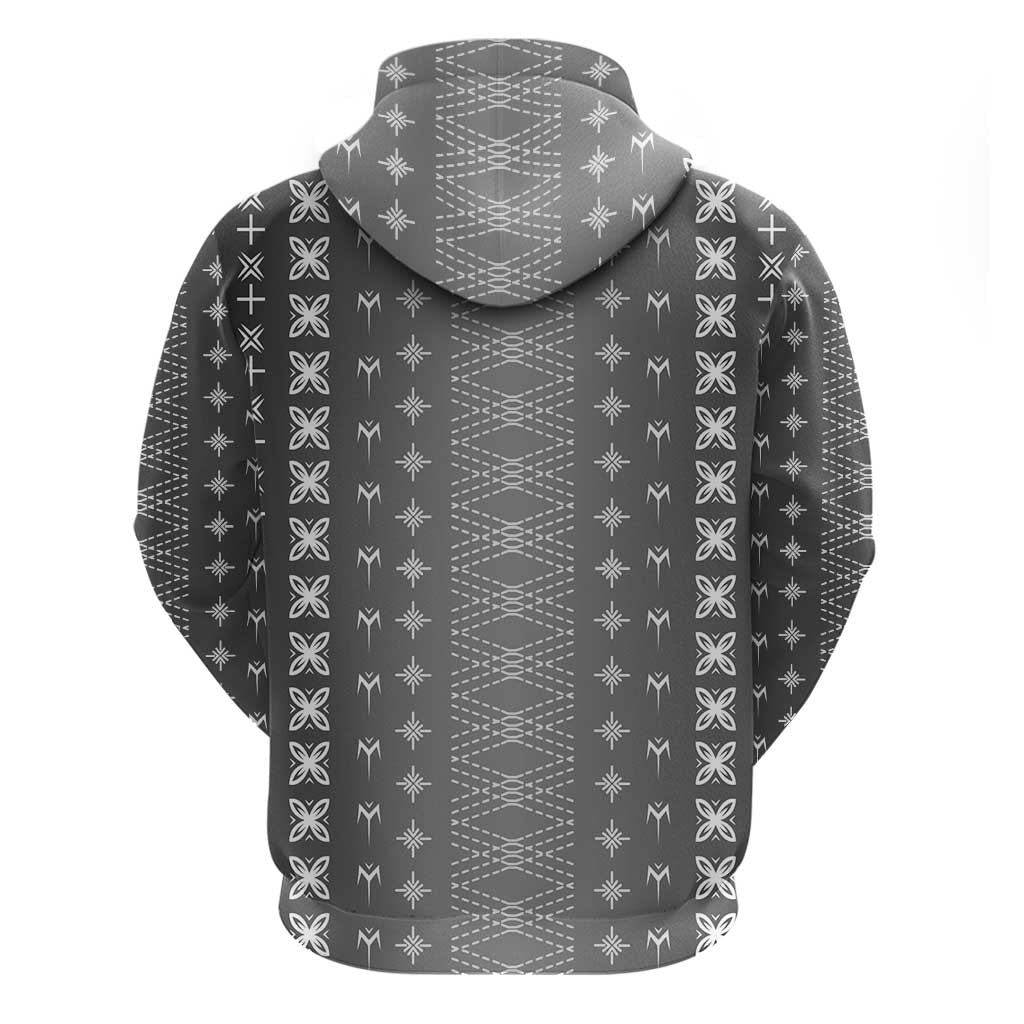 Black Samoa Malu Tattoo Inspired Hoodie - Polynesian Pride