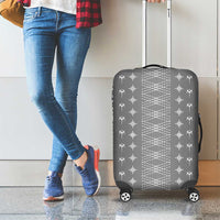 Black Samoa Malu Tattoo Inspired Luggage Cover - Polynesian Pride
