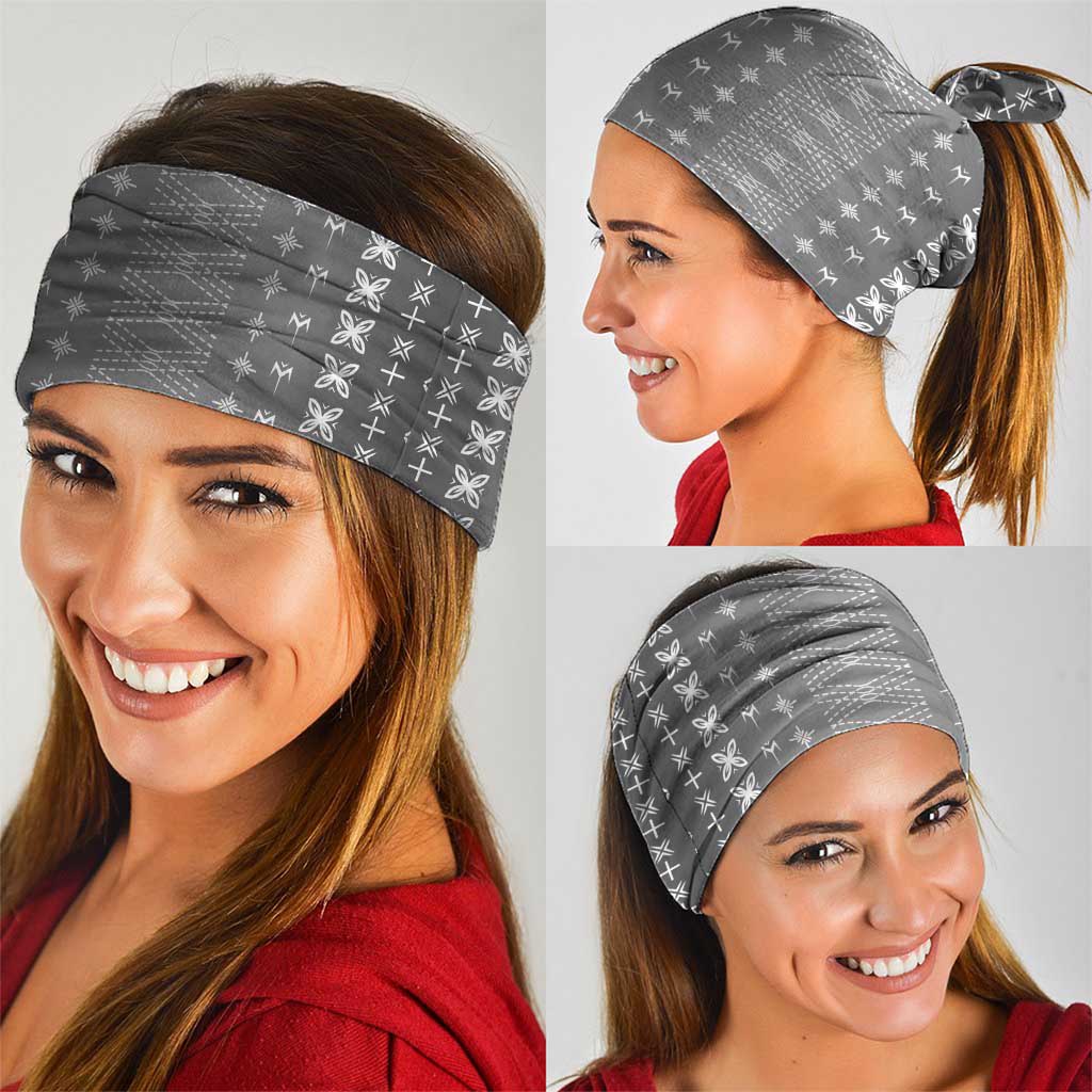 Black Samoa Malu Tattoo Inspired Neck Gaiter - Polynesian Pride