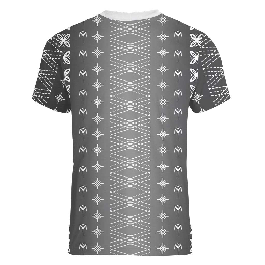 Black Samoa Malu Tattoo Inspired Women V-Neck T-Shirt - Polynesian Pride