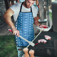 Blue Samoa Malu Tattoo Inspired Apron - Polynesian Pride