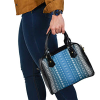 Blue Samoa Malu Tattoo Inspired Shoulder Handbag - Polynesian Pride