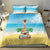 Hawaiian Ukulele Bedding Set Sound Of Happiness