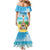 Hawaiian Ukulele Family Matching Mermaid Dress and Hawaiian Shirt Sound Of Happiness