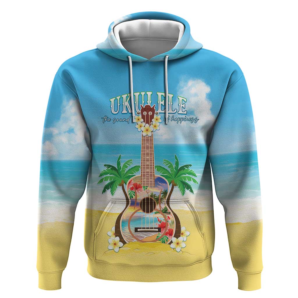 Hawaiian Ukulele Hoodie Sound Of Happiness