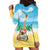 Hawaiian Ukulele Hoodie Dress Sound Of Happiness