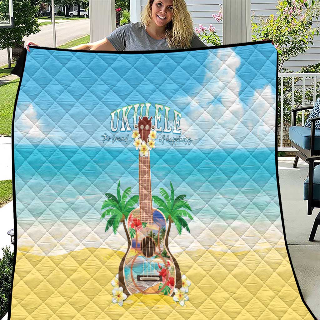 Hawaiian Ukulele Quilt Sound Of Happiness