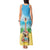 Hawaiian Ukulele Tank Maxi Dress Sound Of Happiness