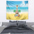 Hawaiian Ukulele Tapestry Sound Of Happiness