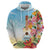 National Ukulele Day Zip Hoodie Tropical Vibe