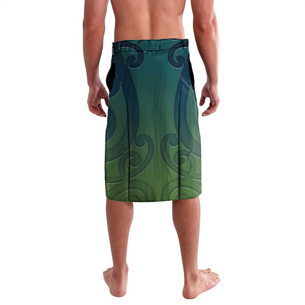 New Zealand Kea Bird Lavalava With Maori Koru Fern - Polynesian Pride